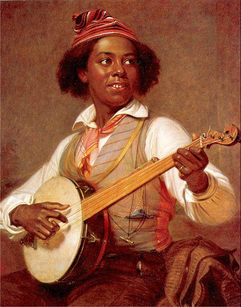 William Sidney Mount Banjo Player China oil painting art